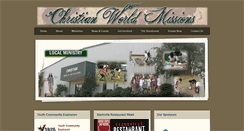 Desktop Screenshot of christianworldmissions.org